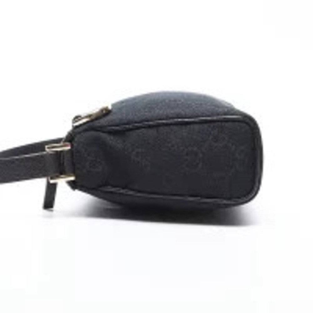 Gucci GG Canvas Clutch Handbag Black - Picture 4 of 13